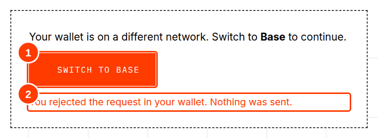 The switch network prompt